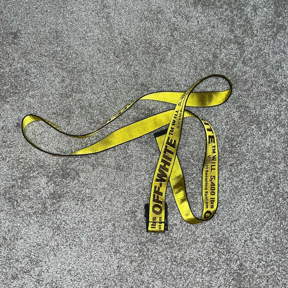 Off white belt
